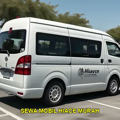 sewa mobil hiace murah